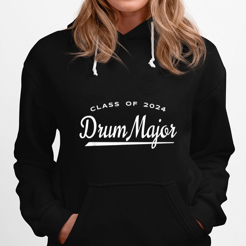 Drum Major Class Of 2024 Marching Band Family Hoodie