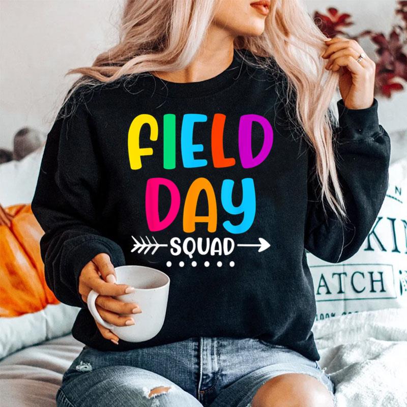 Field Fun Day Squad School Trip Vibes Boys Girls Teachers Sweater