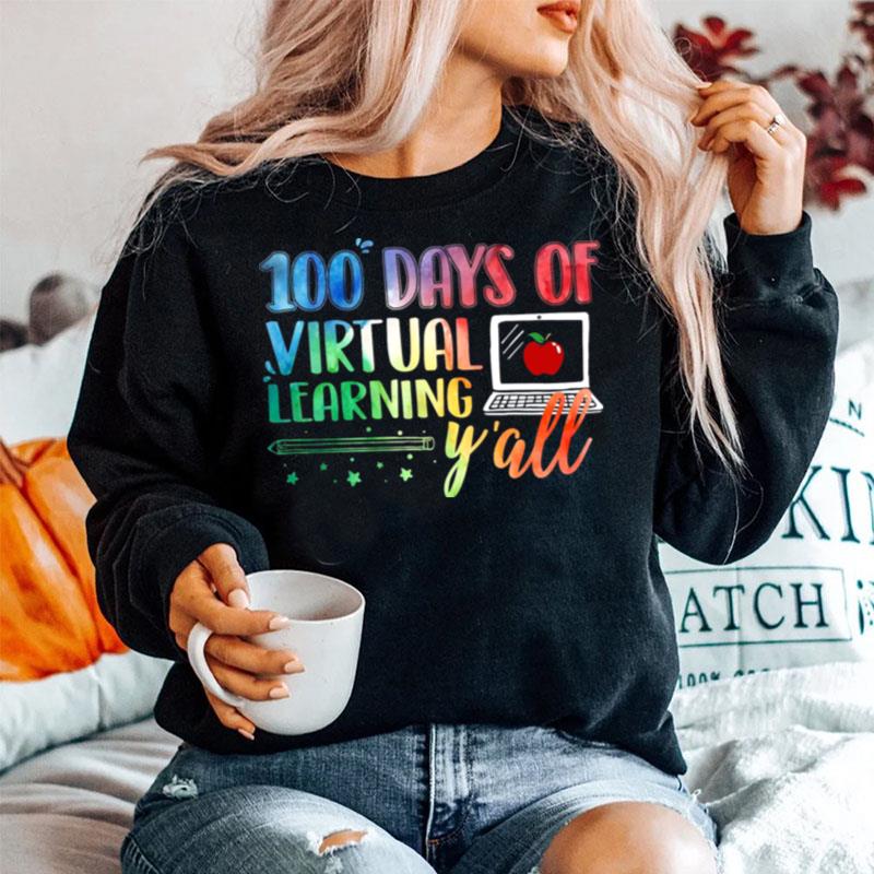 100 Days Of Learning Yall Sweater