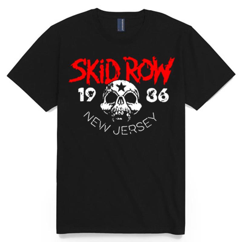 1986 Skid Row Rock Punk Legend T-Shirt