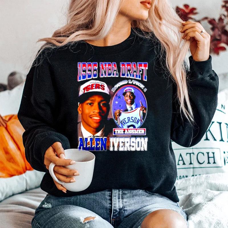 1996 Nba Draft The Answer Allen Iverson Sweater