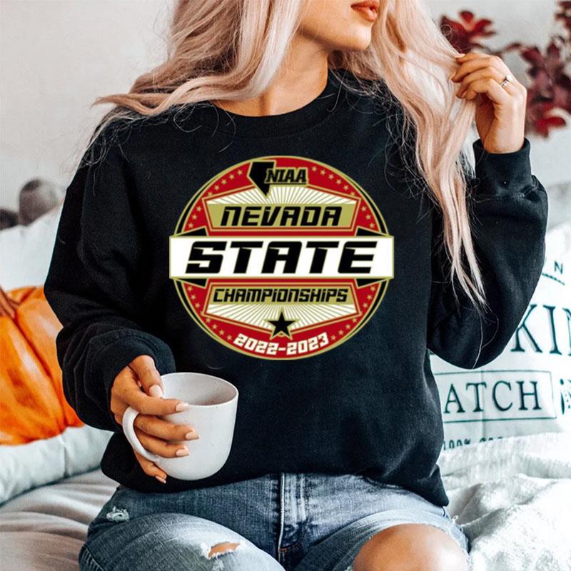 2022 23 Niaa Nevada State Championships Lapel Pin Sweater