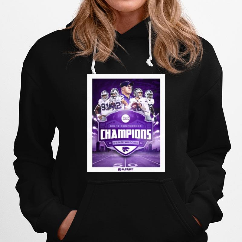 2022 Big 12 Conference Champions K State Football Hoodie