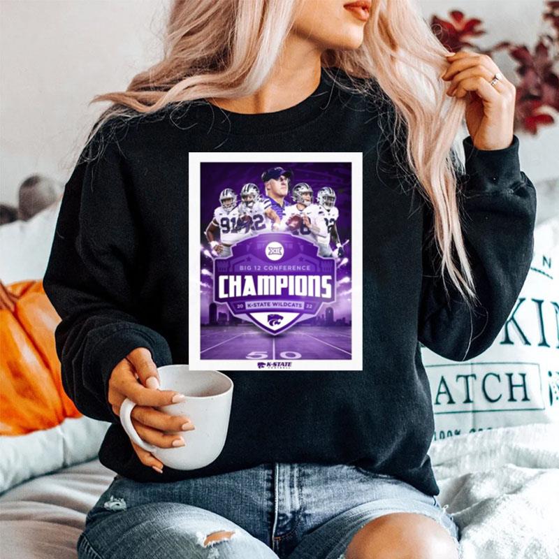 2022 Big 12 Conference Champions K State Football Sweater