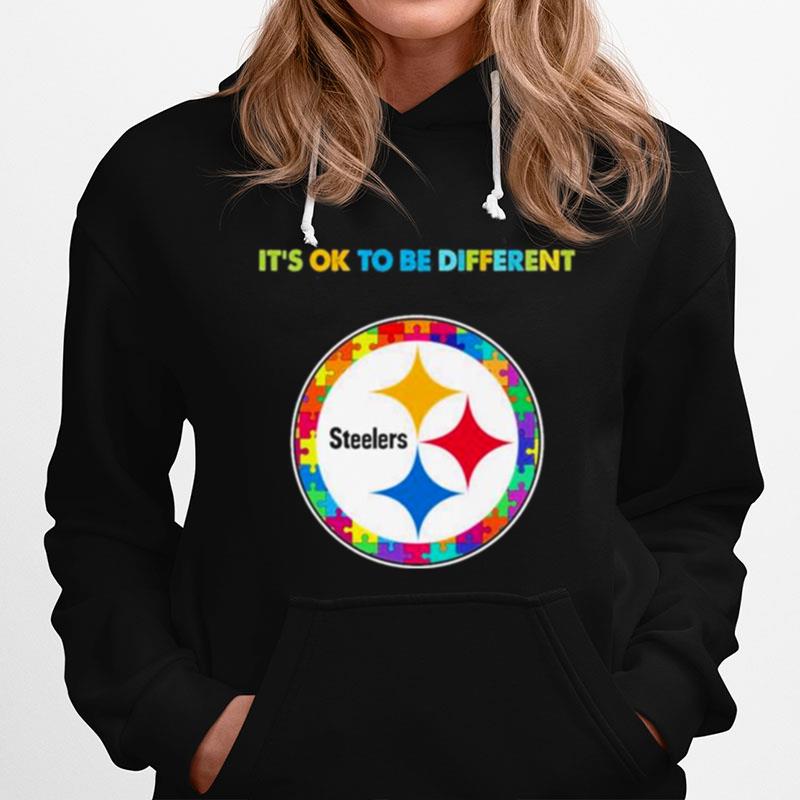 2023 Pittsburgh Steelers Autism Its Ok To Be Different Hoodie