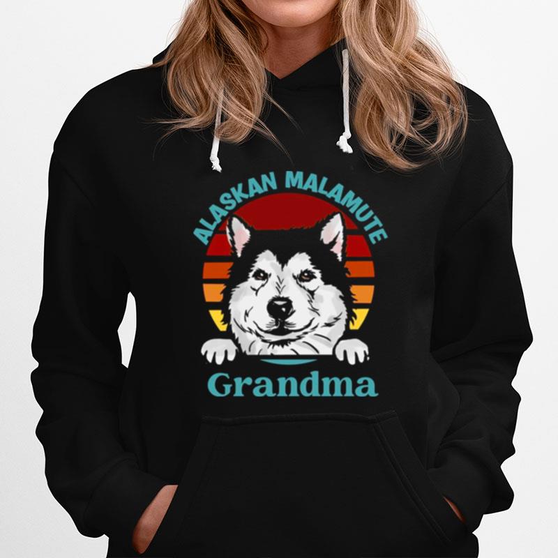 Alaskan Malamute Grandma Hoodie