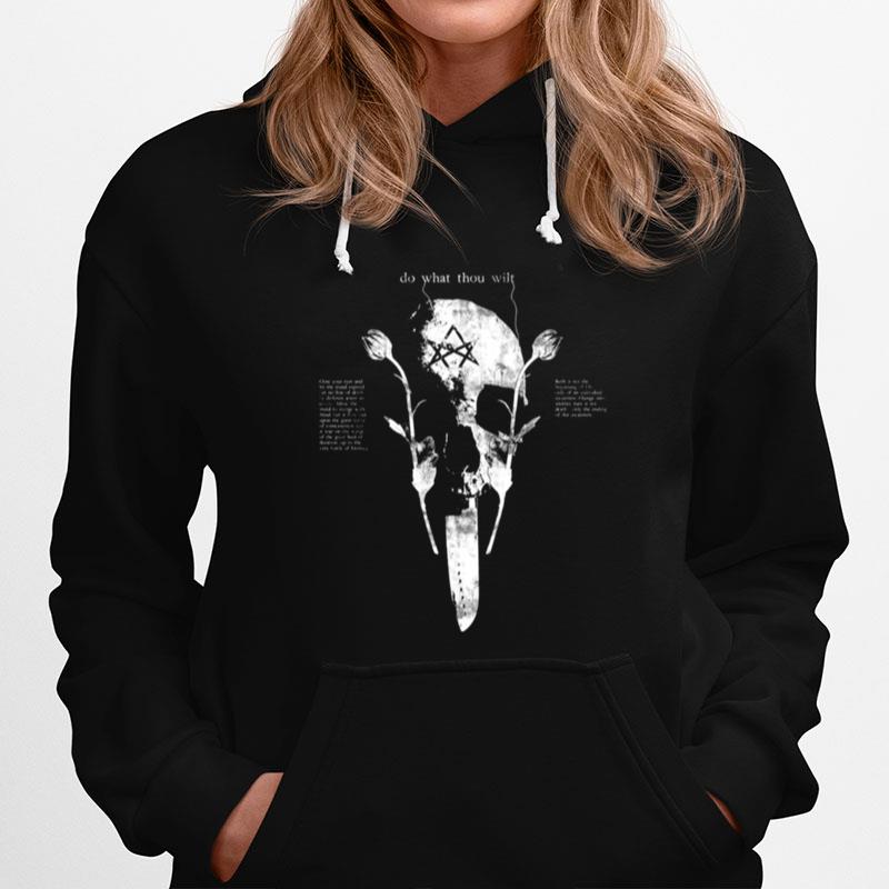 Aleister Crowley Do What Thou Wilt Graphic Hoodie