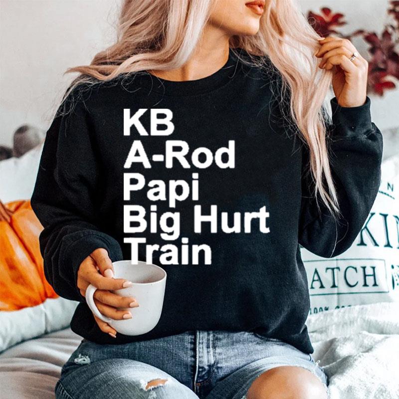 Alex Bregman Kb A Rod Papi Big Hurt Train Sweater