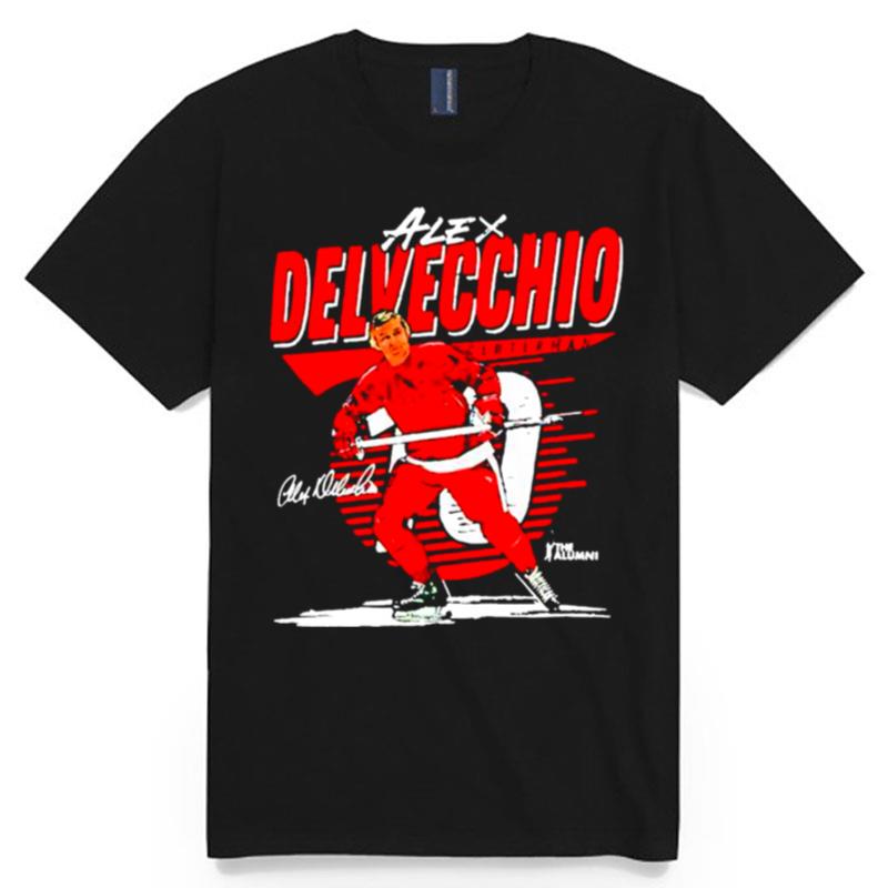 Alex Delvecchio Detroit Red Wings Centerman T-Shirt