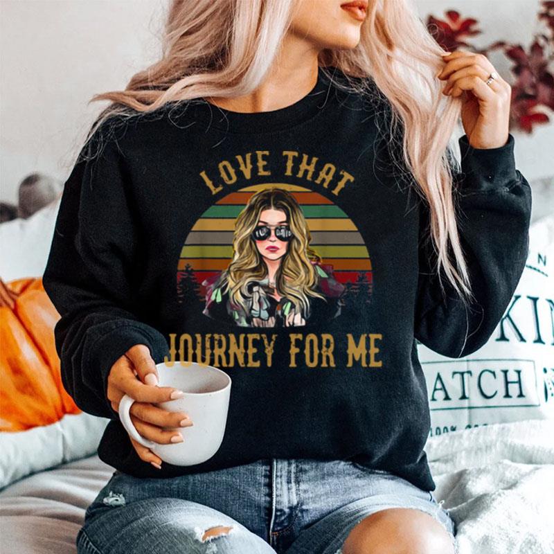 Alexis Rose Ew David Love That Journey For Me Vintage Sweater