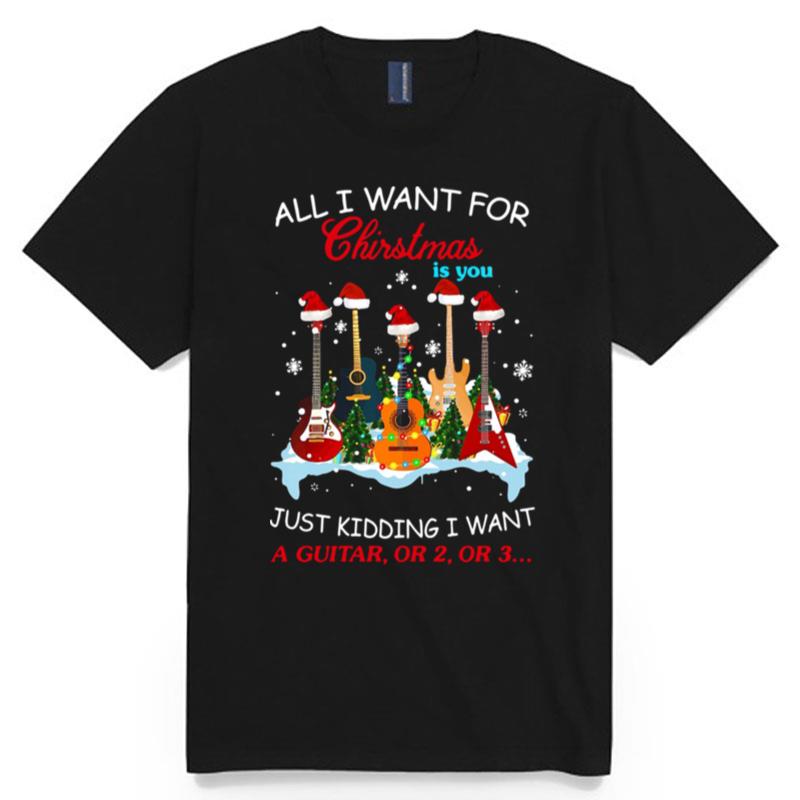 All I Want For Christmas Is The Rolling Stones Ugly Christmas T-Shirt