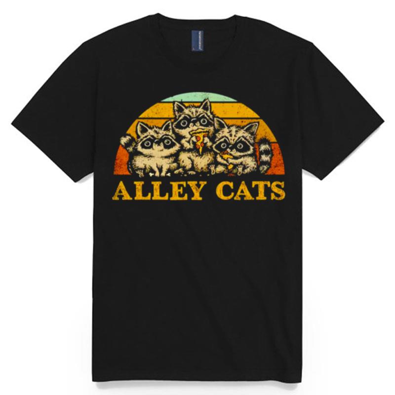 Alley Cats Pizza Vintage T-Shirt