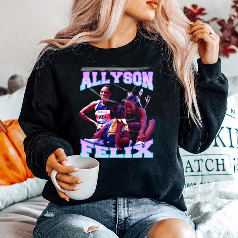 Allyson Felix Athlete Retro Sweater