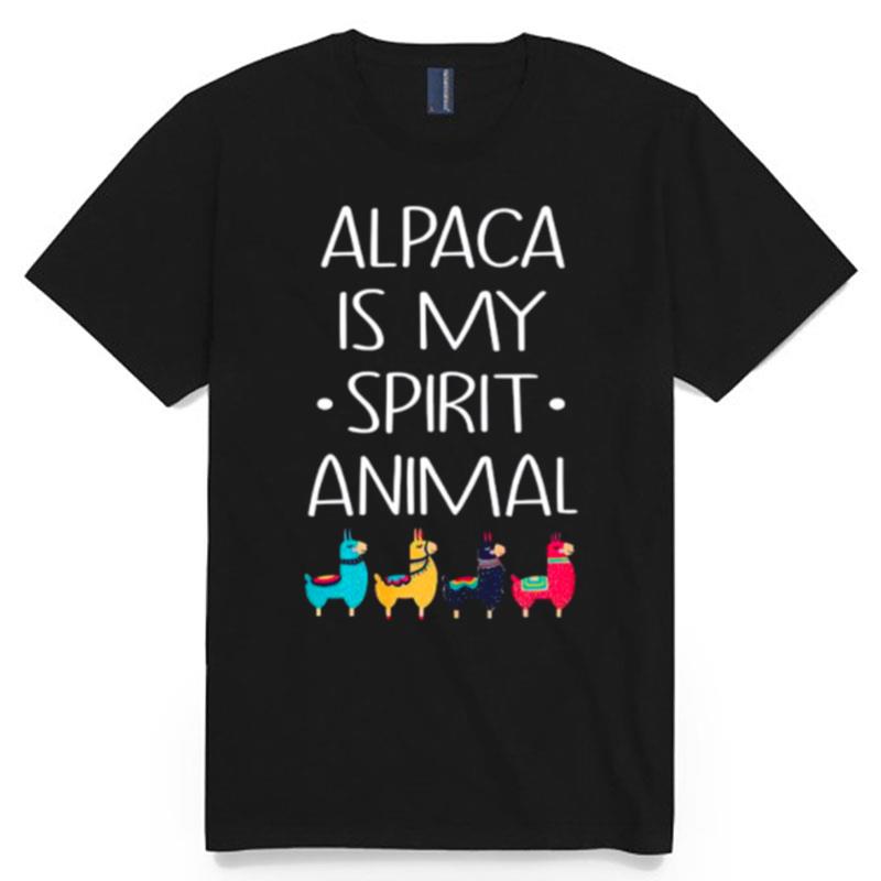 Alpaca Is My Spirit Animal T-Shirt