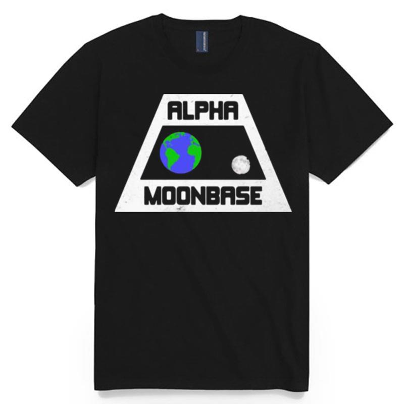 Alpha Moonbase Earth Moon T-Shirt
