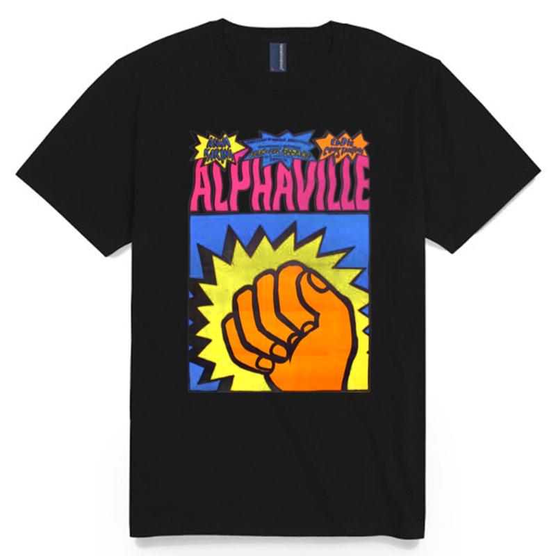 Alphaville Polish Poster Style T-Shirt