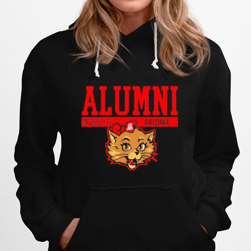 Alumni University Of Arizona Alumni Wildcat Red Bow Hoodie