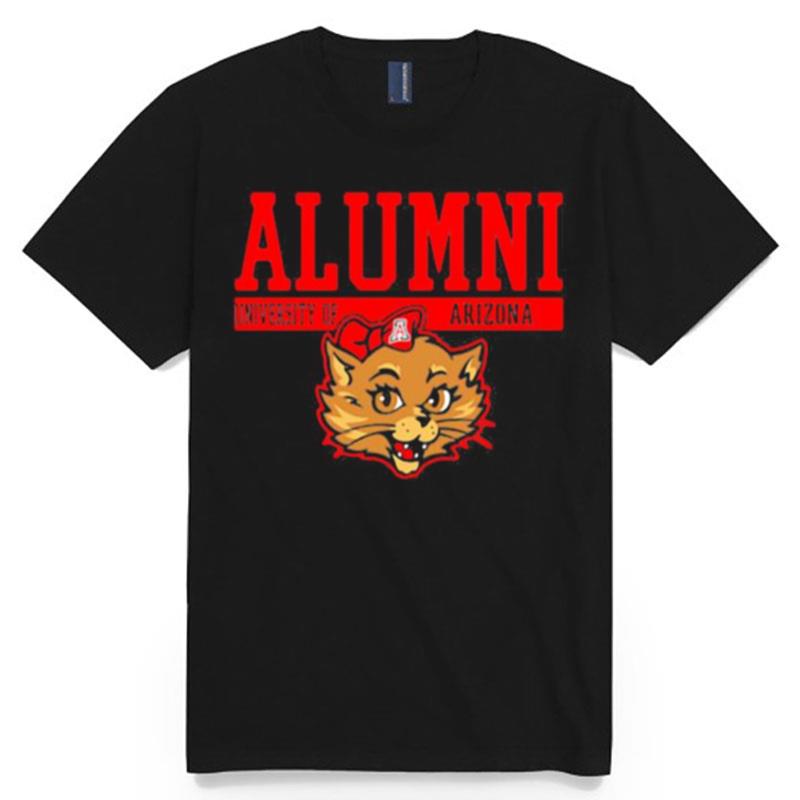 Alumni University Of Arizona Alumni Wildcat Red Bow T-Shirt