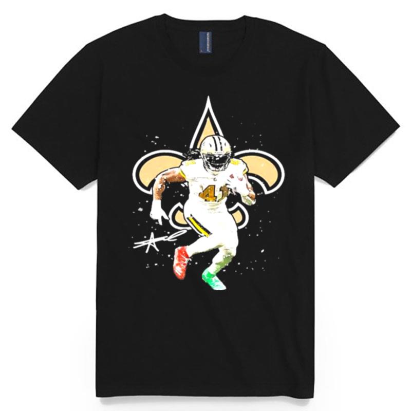 Alvin Kamara New Orleans Saints Signature T-Shirt