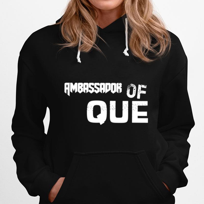 Ambassador Of Que Barbecue Grilling Bbq Hoodie