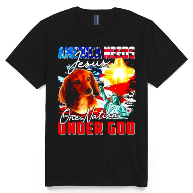 America Needs Jesus One Nation Under God T-Shirt
