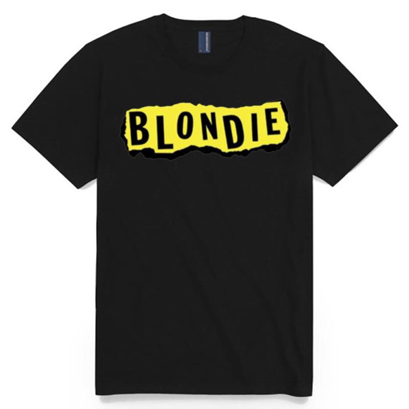 American Blondie Rock Band Logo T-Shirt