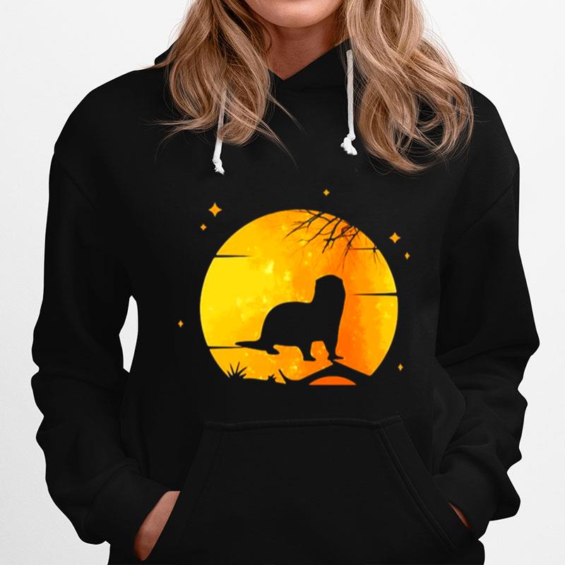 American Clothing Otter Earth Zodiac Sign For Leo Vintage Hoodie
