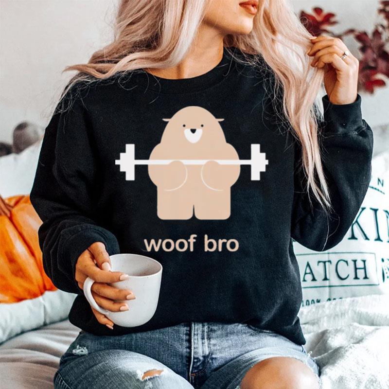 Bear Woof Bro Sweater