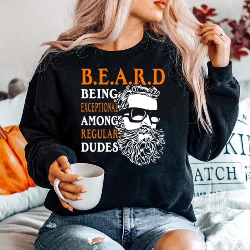 Beard Being Exceptional Among Regular Dudes Vintage Sweater