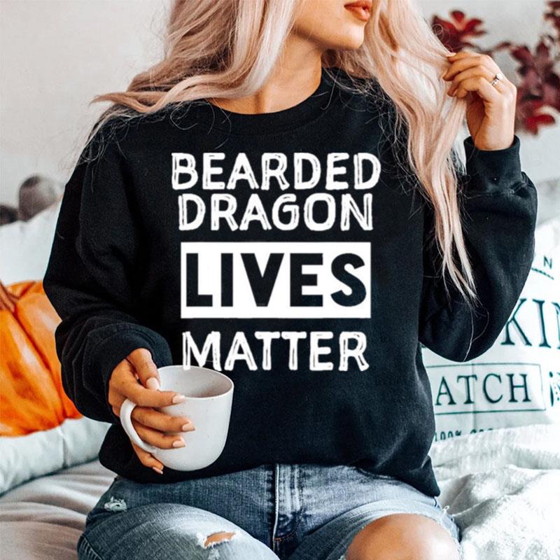 Bearded Dragon Lives Matter Bearded Dragon Accessory Sweater