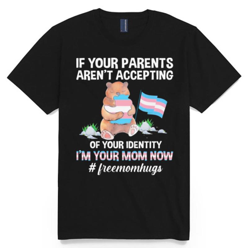 Bears If Your Parents Arent Accepting Of Your Identity Im Your Mom Now Freemomhugs T-Shirt