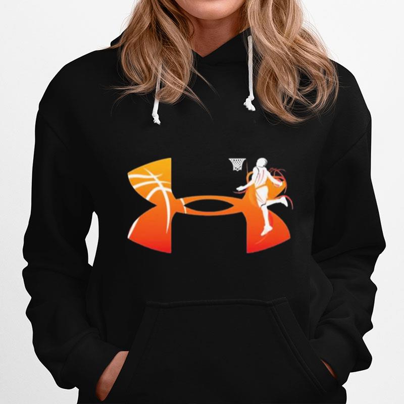 Beautiful Under Armour Playing Basketball Hoodie