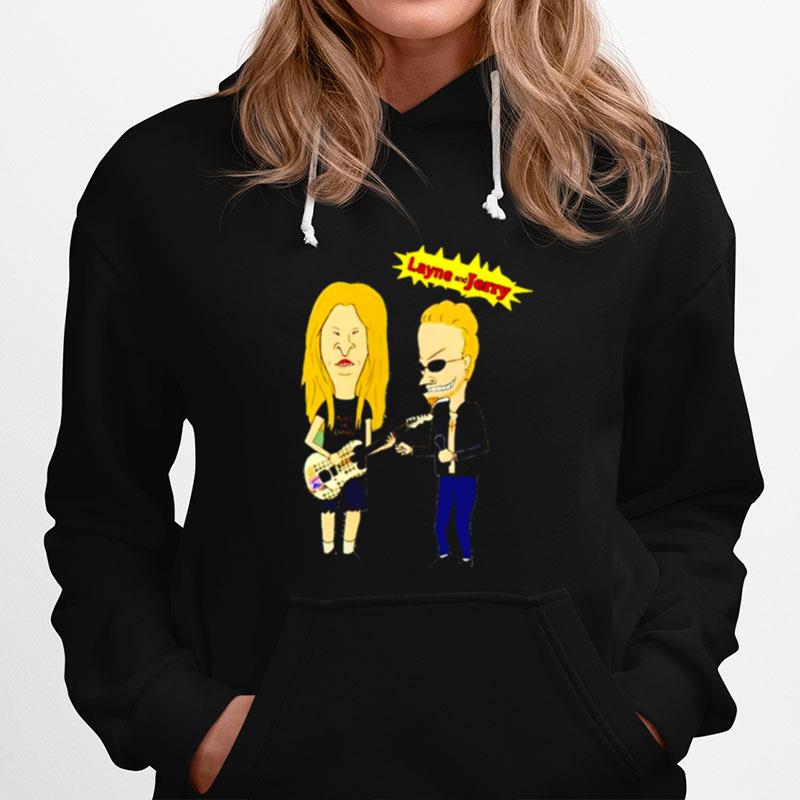 Beavis And Butt Head Layne And Jerry Hoodie