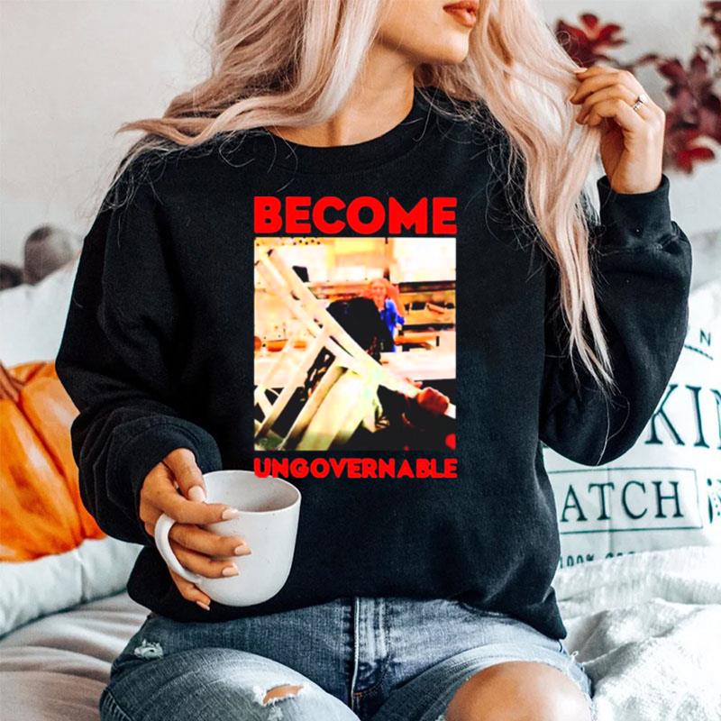 Become Ungovernable Waffle House Tough Sweater