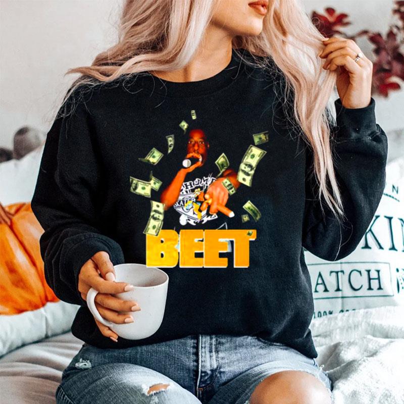 Beet Loves Money Beetlejuice Sweater