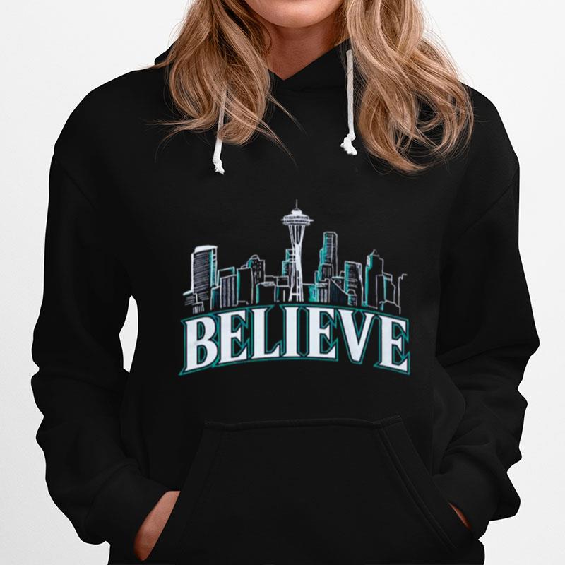 Believe Seattle Mariners Hoodie