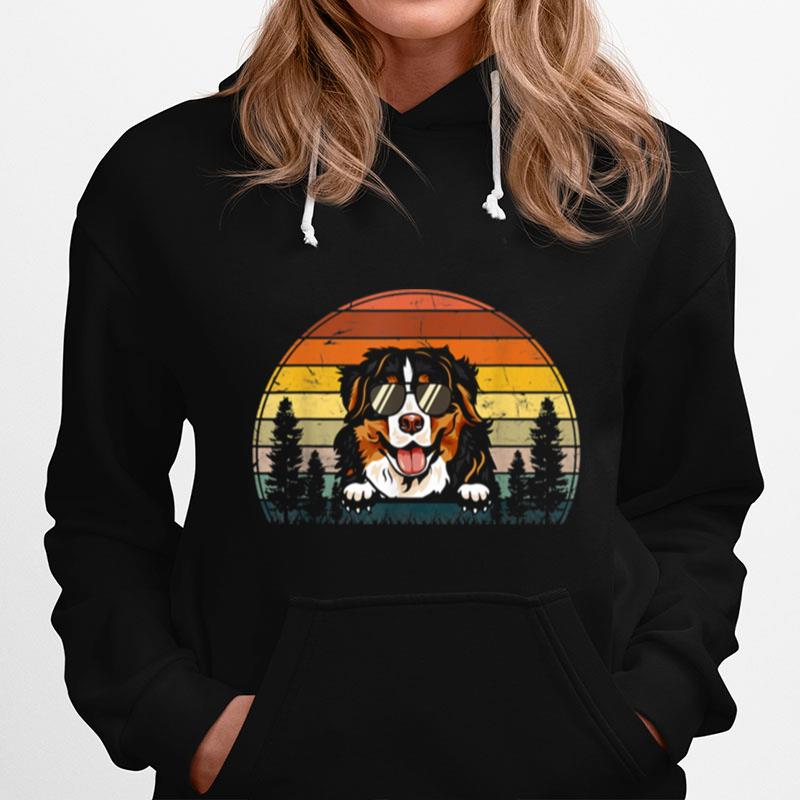 Bernese Mountain Dog Fathers Day For Dad Mom Hoodie