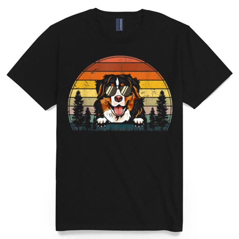 Bernese Mountain Dog Fathers Day For Dad Mom T-Shirt