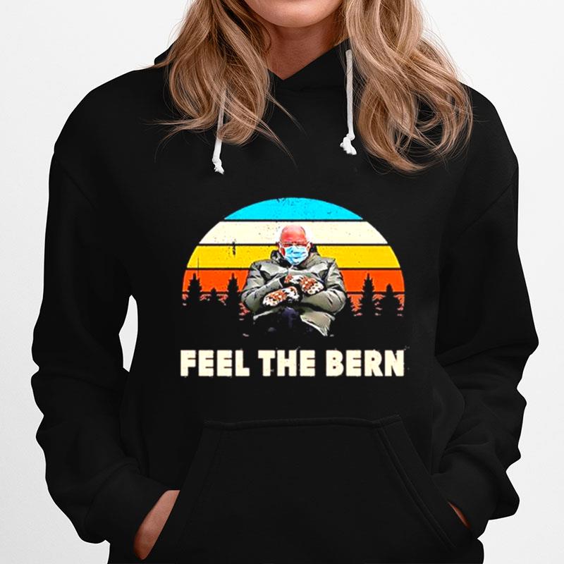 Bernie Sanders Feel The Bern Vintage Hoodie