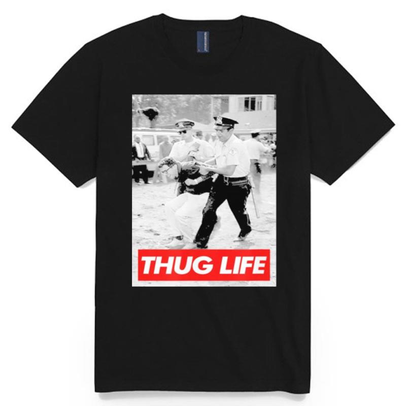 Bernie Sanders Protest Arrest Thug Life T-Shirt