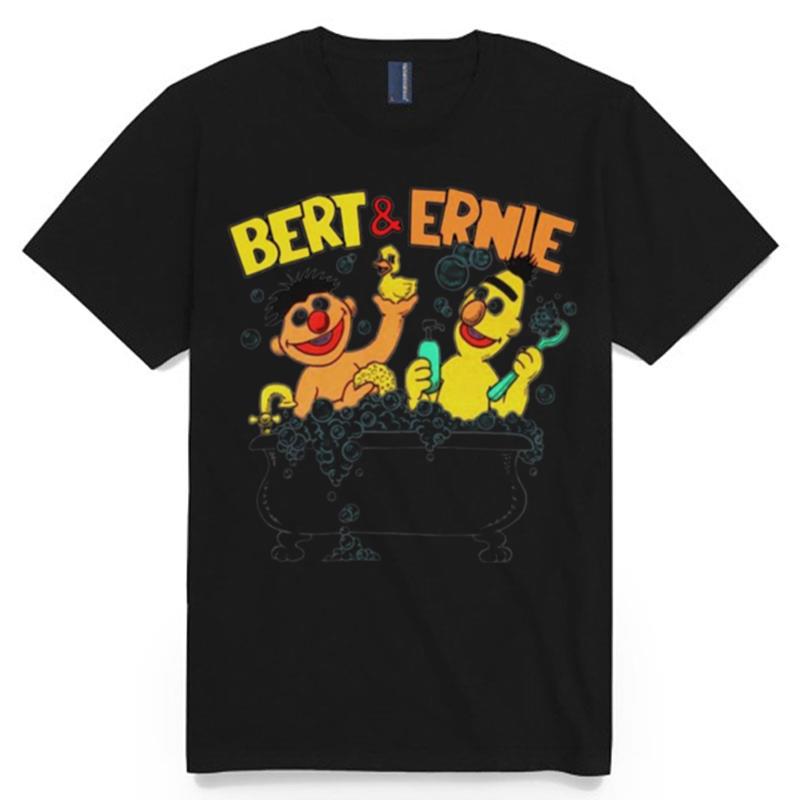 Bert And Ernie Shower T-Shirt