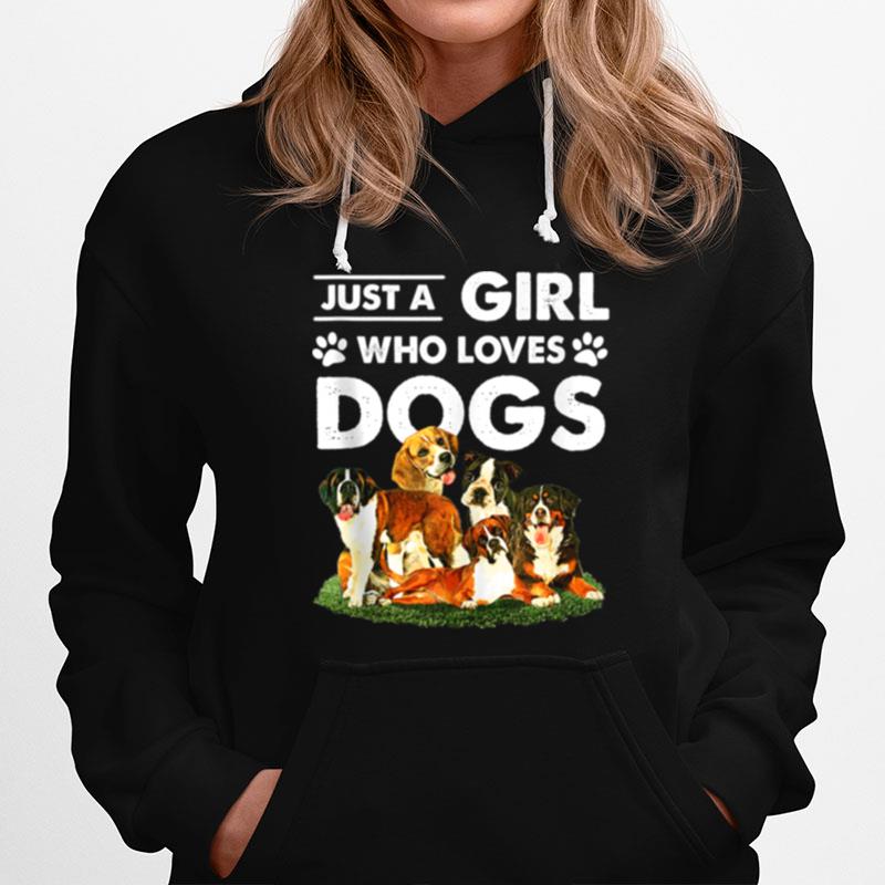 Best Dog Mom Ever Just A Girl Who Loves Dog Puppy Pet Hoodie