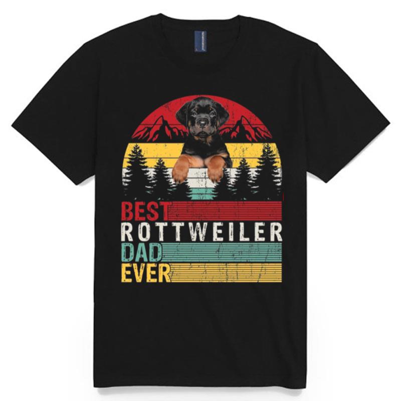 Best Rottweiler Dad Ever T-Shirt