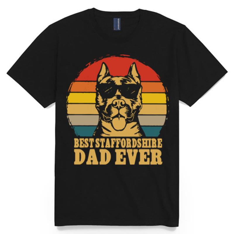 Best Staffordshire Dad Ever Vintage T-Shirt