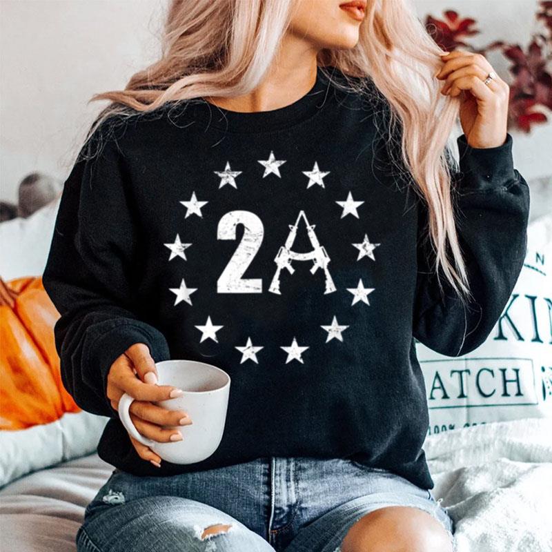 Betsy Ross 13 Stars Flag 2A Ar15 1776 I Will Not Comply Sweater