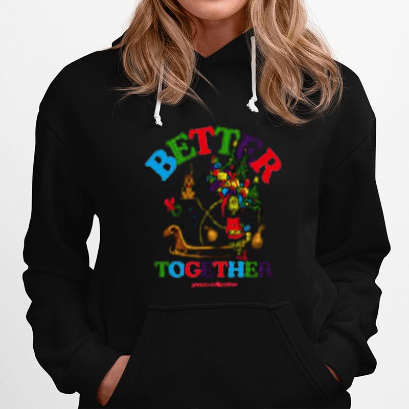 Better Together Grinch And Max Christmas Hoodie