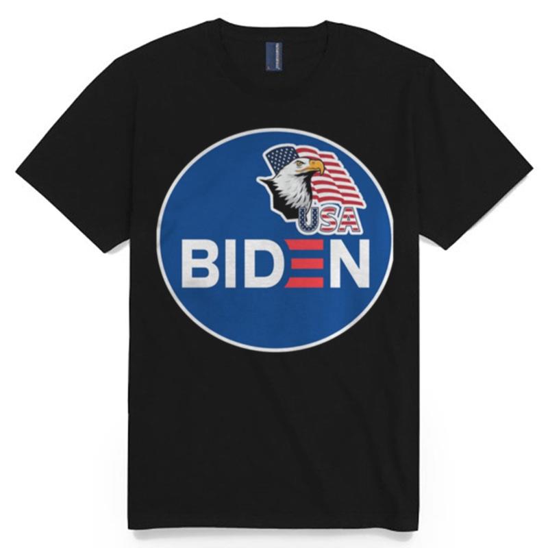 Biden Eagle American Flag Usa Election T-Shirt