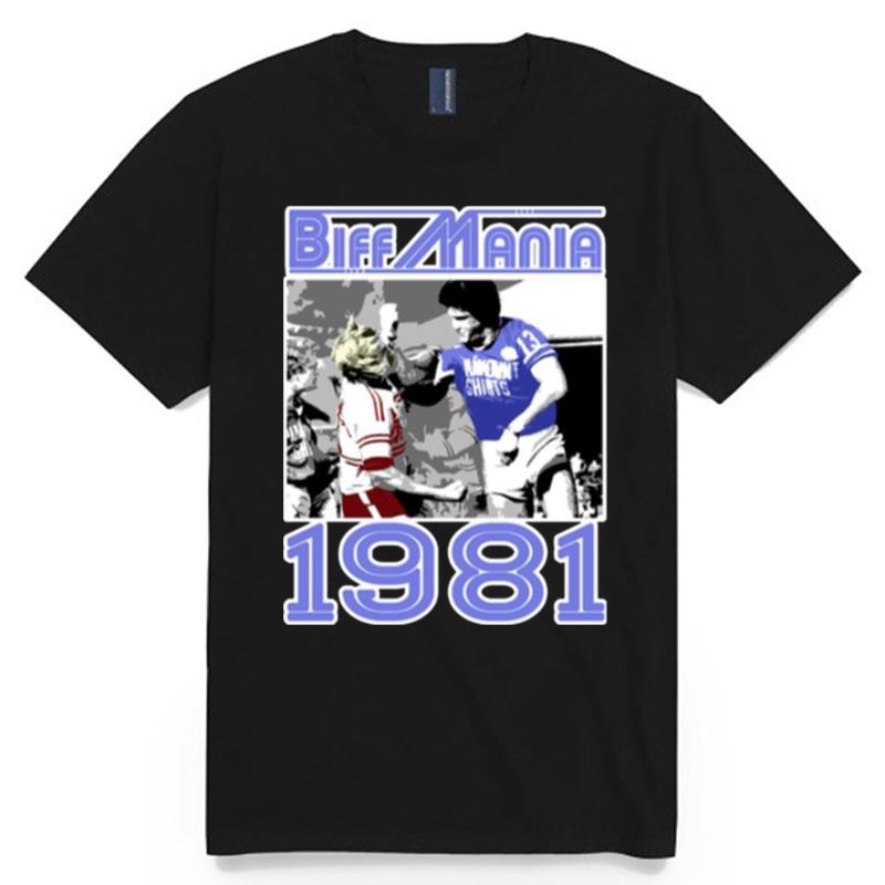 Biff Mania 1981 Rugby T-Shirt