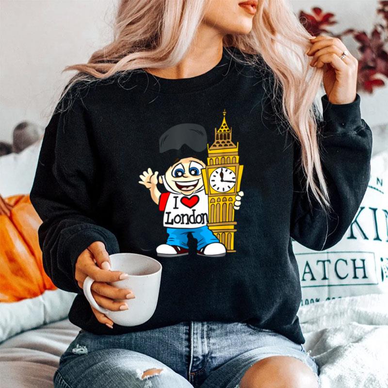 Big Ben United Kingdom England I Love London Sweater