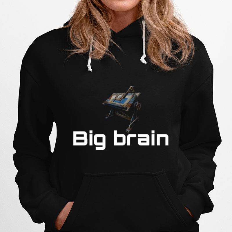 Big Brain Rust Game Hoodie